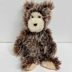 Douglas Cuddle Toys Banjo Bear Plush Brown Frosted Fur Soft 11 Inch